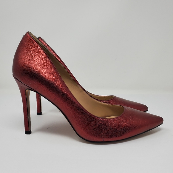 Sam Edelman Shoes - Sam Edelman Hazel Metallic point toe heel EUC